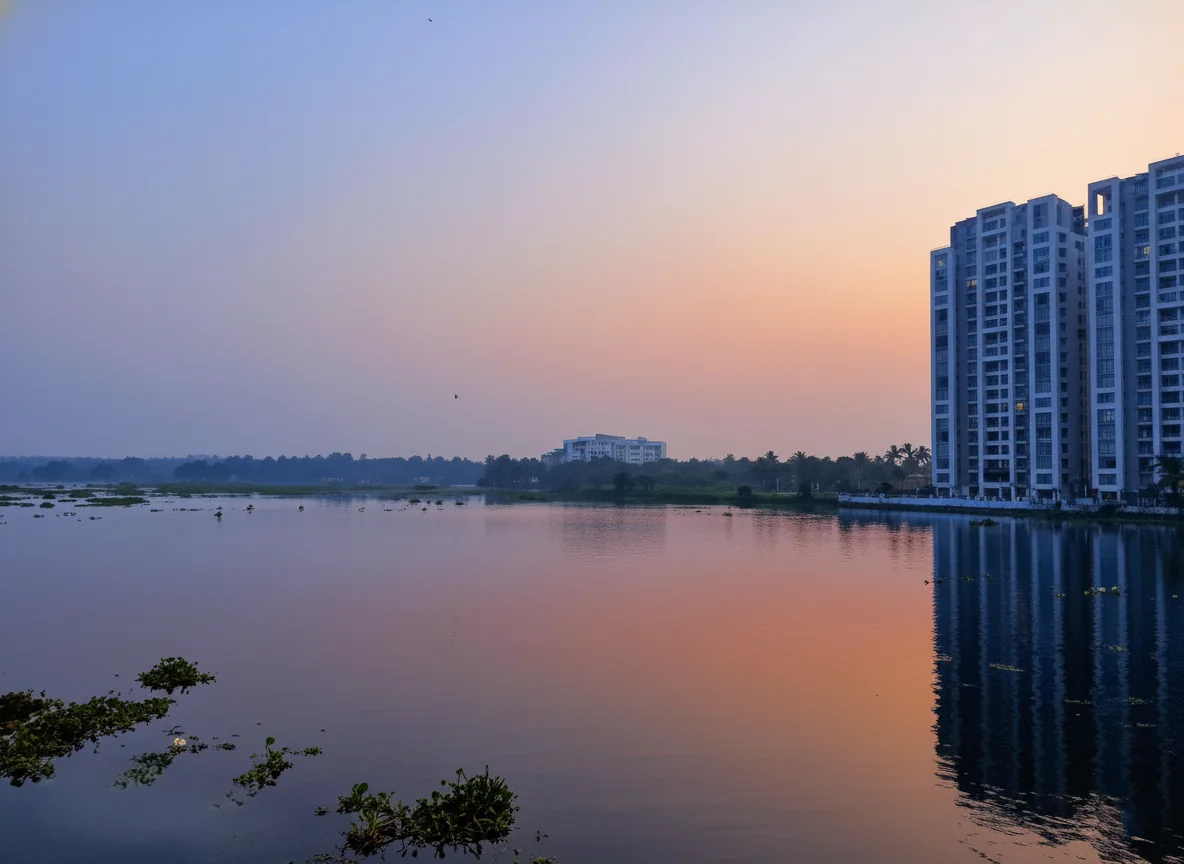 Chilavanoor Lake Backwaters in Kochi