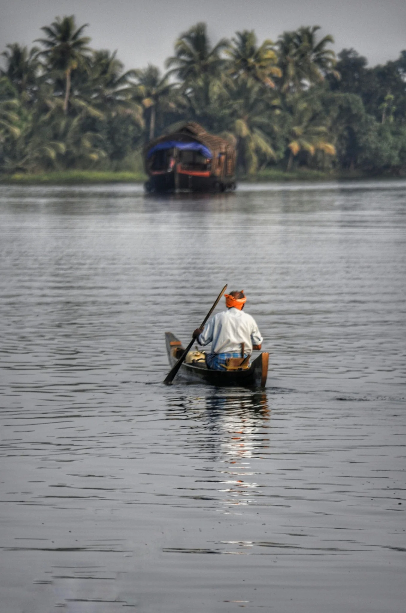 Kochi Backwaters and Chinese Fishing Nets